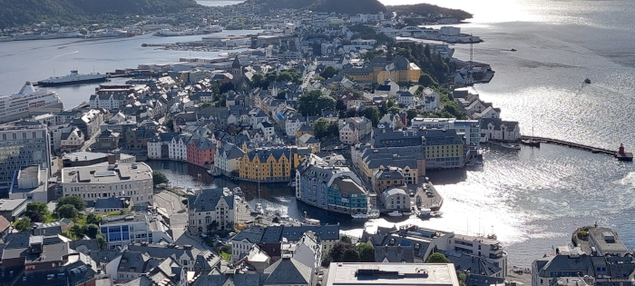 Aalesund kilátás